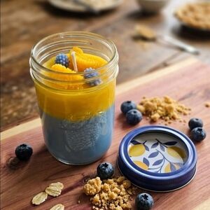 Lemon Blueberry Crumble Soy Wax Candle 7 oz